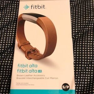 Fitbit Alta leather band